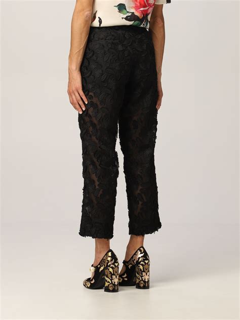 dolce gabbana trousers|dolce and gabbana dresses outlet.